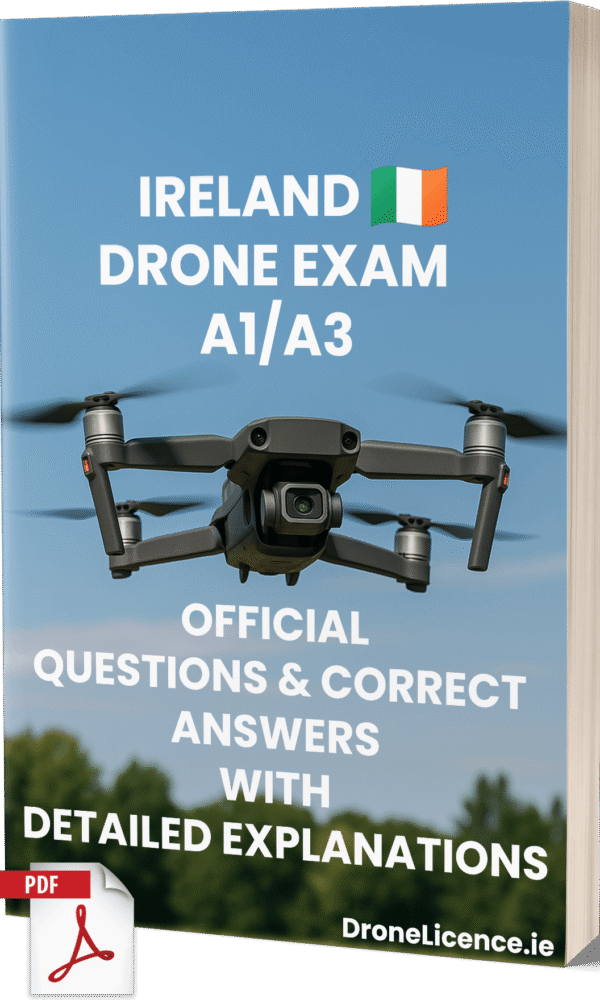 Ireland Drone Exam A1/A3 – Official Questions & Answers with Detailed Explanations And Learning Materials - Image 1