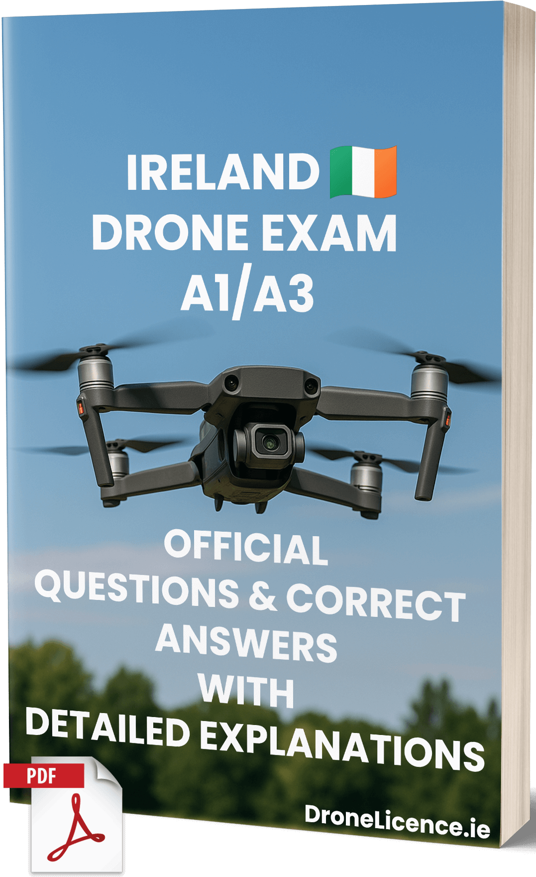 Ireland Drone Exam A1/A3 – Official Questions & Answers with Detailed Explanations And Learning Materials - Image 1