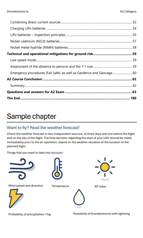 A2 Drone License Exam Ireland – Official Questions & Answers with Full Study Materials - Image 5