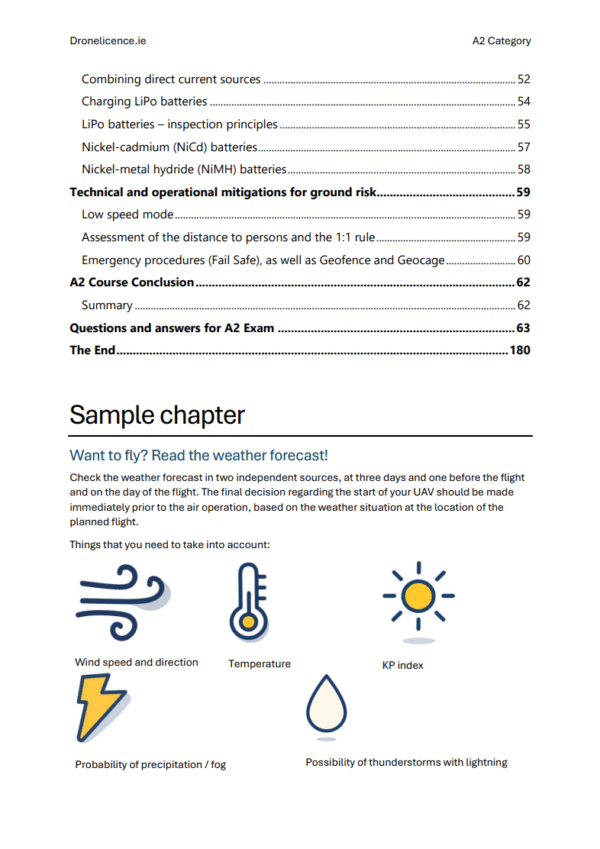 A2 Drone License Exam Ireland – Official Questions & Answers with Full Study Materials - Image 5