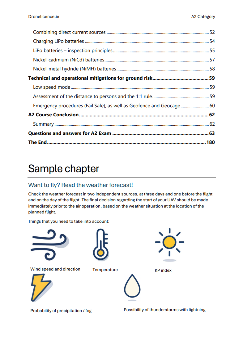 A2 Drone License Exam Ireland – Official Questions & Answers with Full Study Materials - Image 5