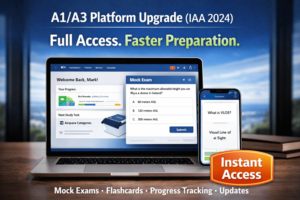 A1/A3 Platform Upgrade (Unlimited Updates and Practice Modules)