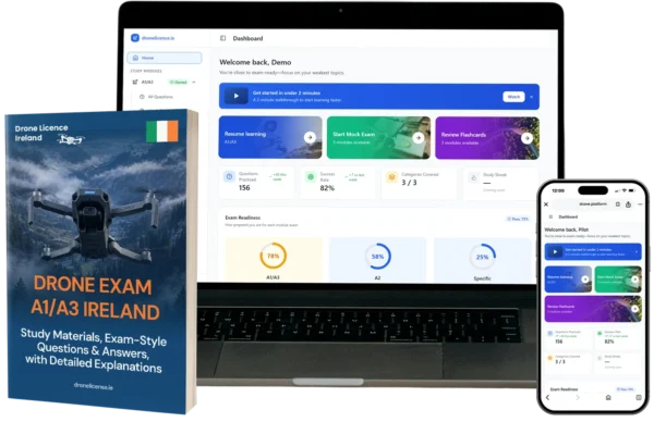 A1/A3 Drone Licence Combo – A1/A3 Training Materials & E-learning