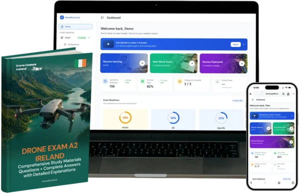 A2 Drone Licence Combo – A2 Training Materials & E-learning